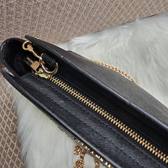 Gorgeous Black & Gold Studded MK Handbag SET - Picture 9 of 13